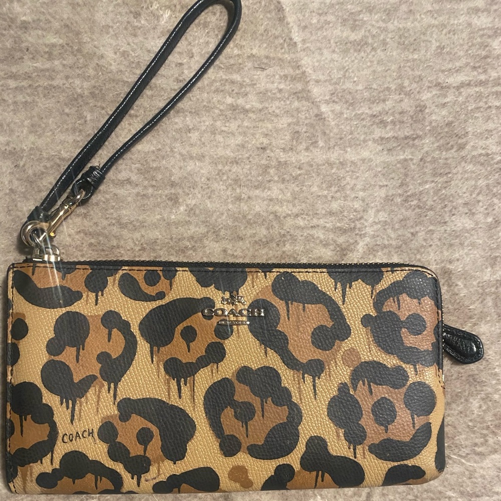 Gently used Coach wristlet